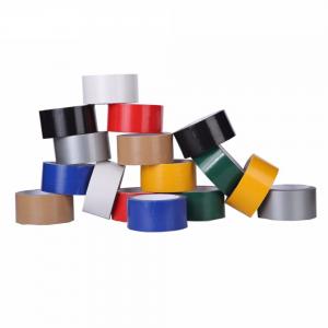China PE Colored Duct Tape , Waterproof Colored Protective Film Tape 48mm Red Cloth Tape on sale