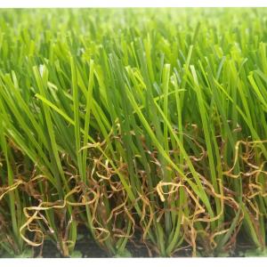 Buy cheap 25mm PE PP Landscaping Artificial Turf Lawn For Grass Front Garden product