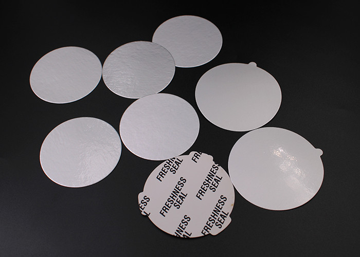 Composited Laminated Aluminium Foil Lid 1.3mm Induction Bottle Foaming Cap Seal