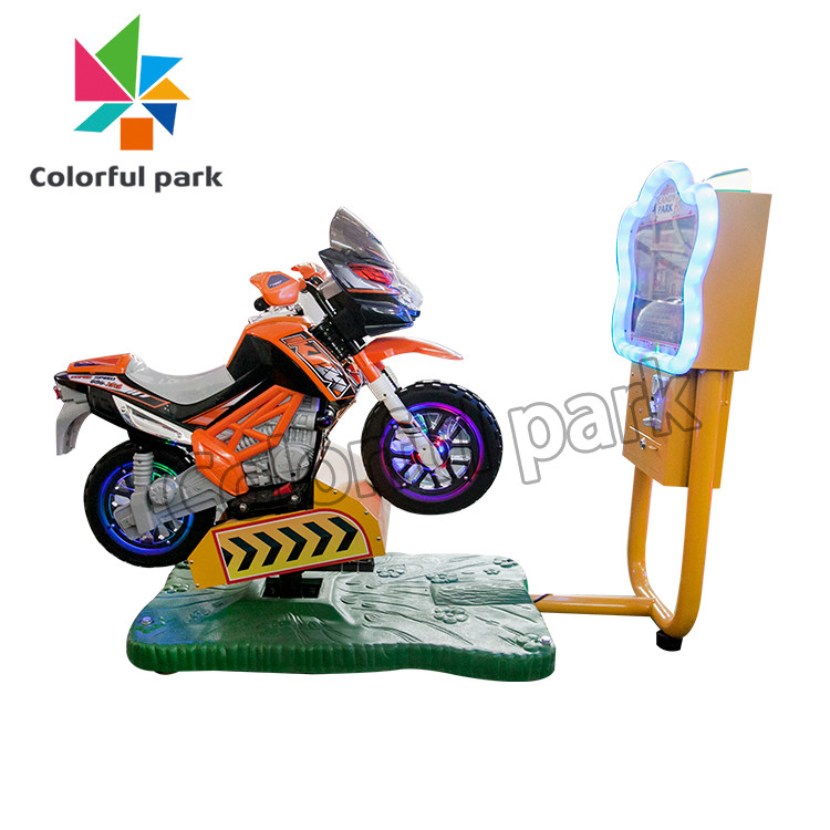 coin op Kids Electric Ride On Motorbike 380V For Amusement Park
