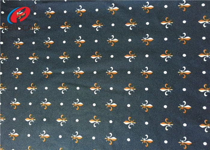4 Way Stretch Digtial Printed Polyester Spandex Fabric / Lycra Swimming Fabric For Clothing