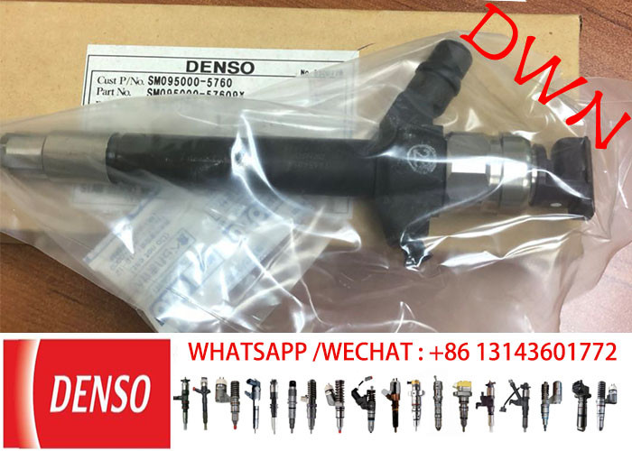DENSO Common Rail Fuel Injector 095000-5760 For MITSUBISHI 4M41 1465A054 0950005760