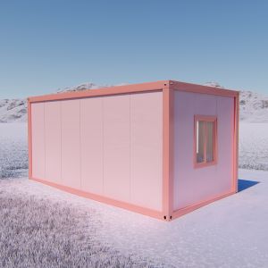 Movable Portable 20ft Flat Pack Container Shipping Home