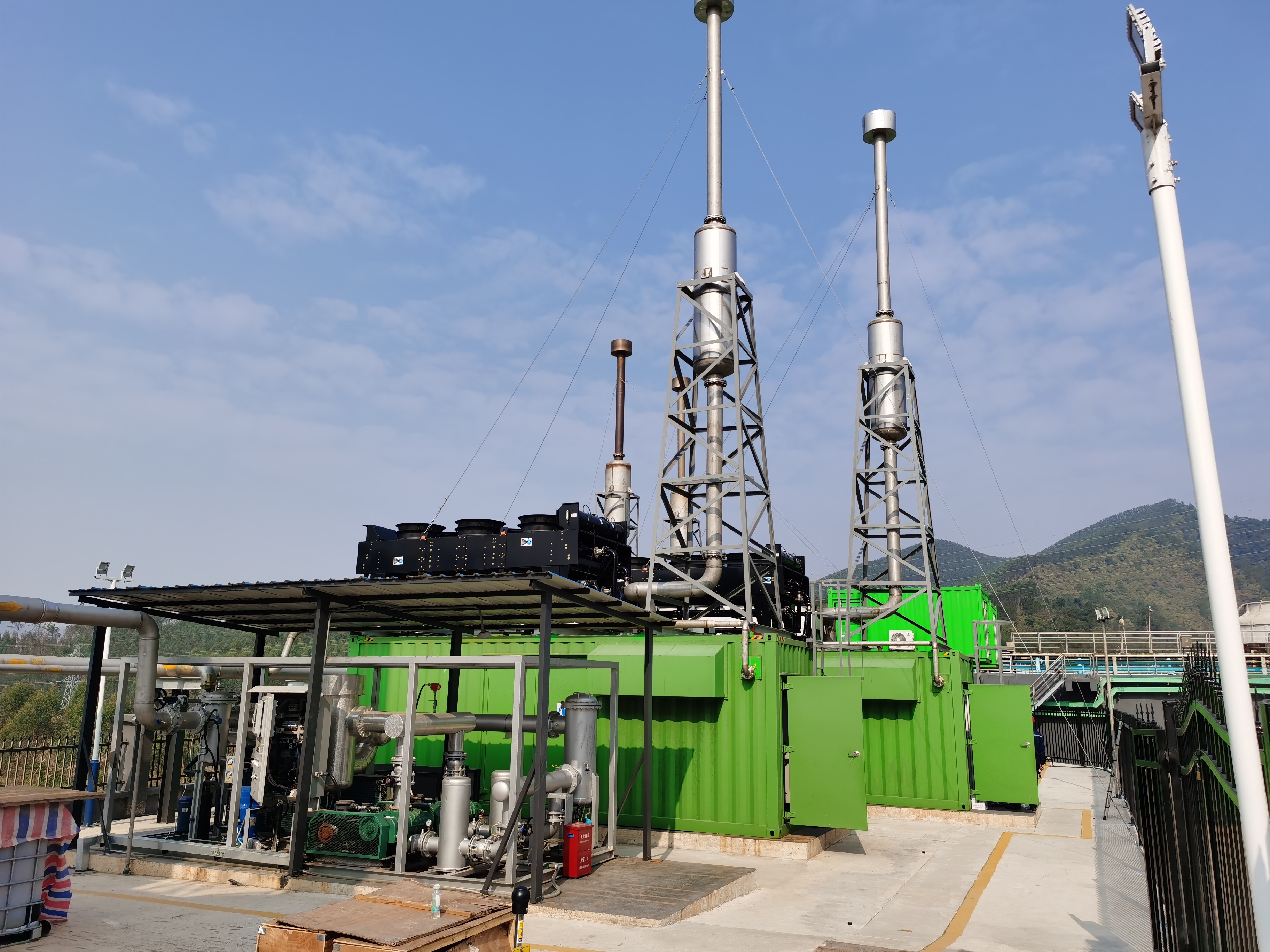 Reliable Gas Generator Set High Power Generator Large Building Power Supply