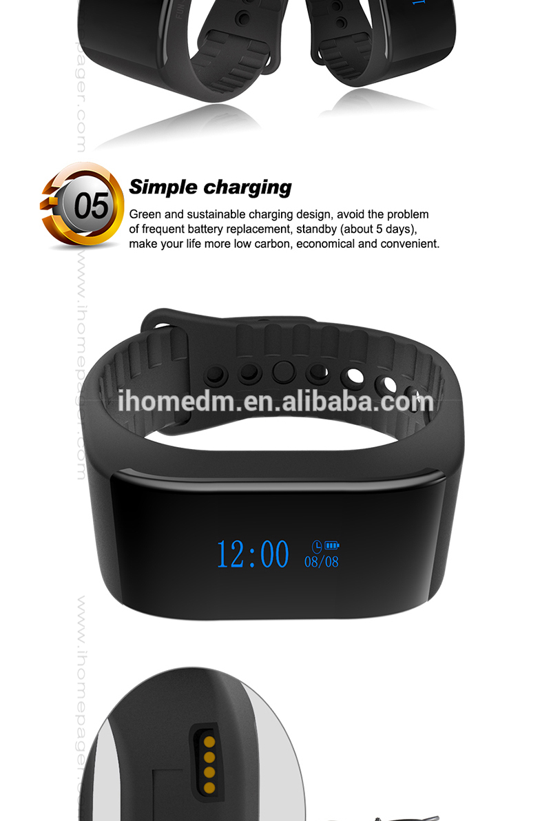 Personalized with fashion style and thin design waterproof call watch