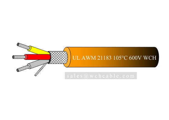 UL21183 Durable Elastomer TPE Industrial Control Cable