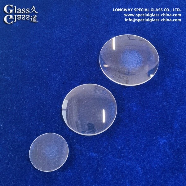 Large Optical Glass Magnifying Convex Lens For Scientific Research And Inspection