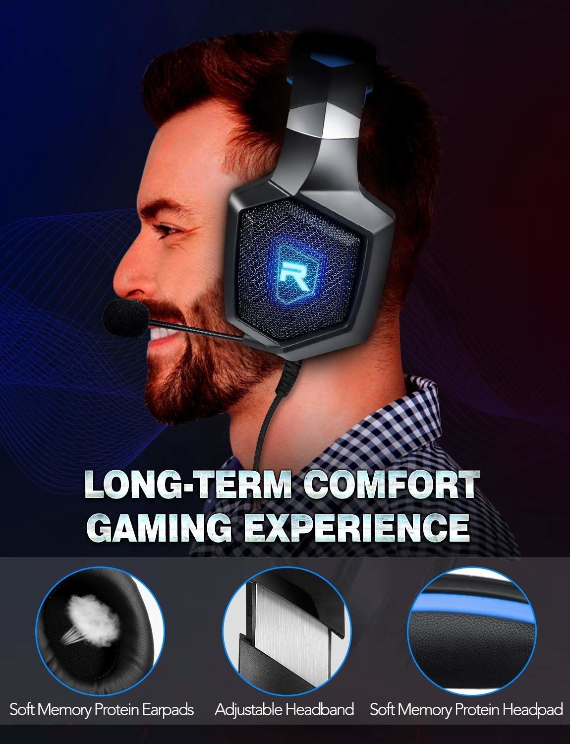 Onikuma k8 Stereo Gaming Headset