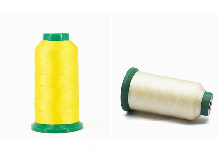 Stretch 66 Nylon Bonded Thread , Dyed Jeans Industrial Thread Spools