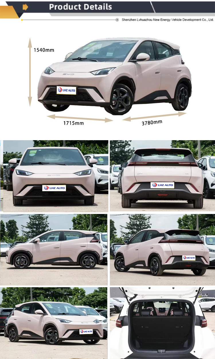 BYD Seagull Pure Electric SUV for Adults 0.5 Hour Charging Time 405km Cruising Range