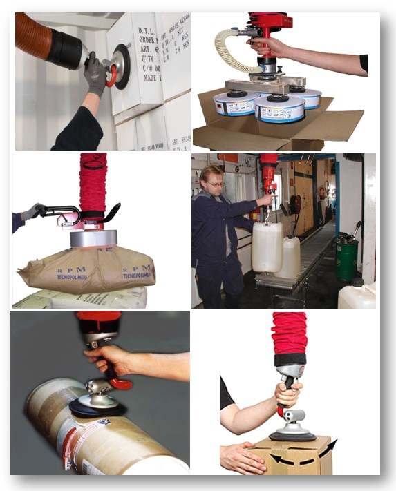 Box Lifting Devices Vacuum Tube Lifter Jib Crane Lifting Arm Air Balancer