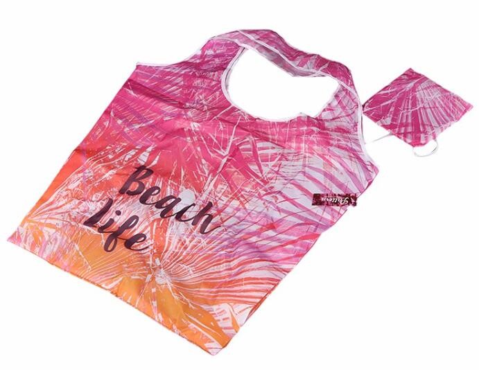 Outdoor Use 210D Sample Shoe Polyester Drawstring Bag,fashionable pattern printing polyester foldable shopping bag PACK
