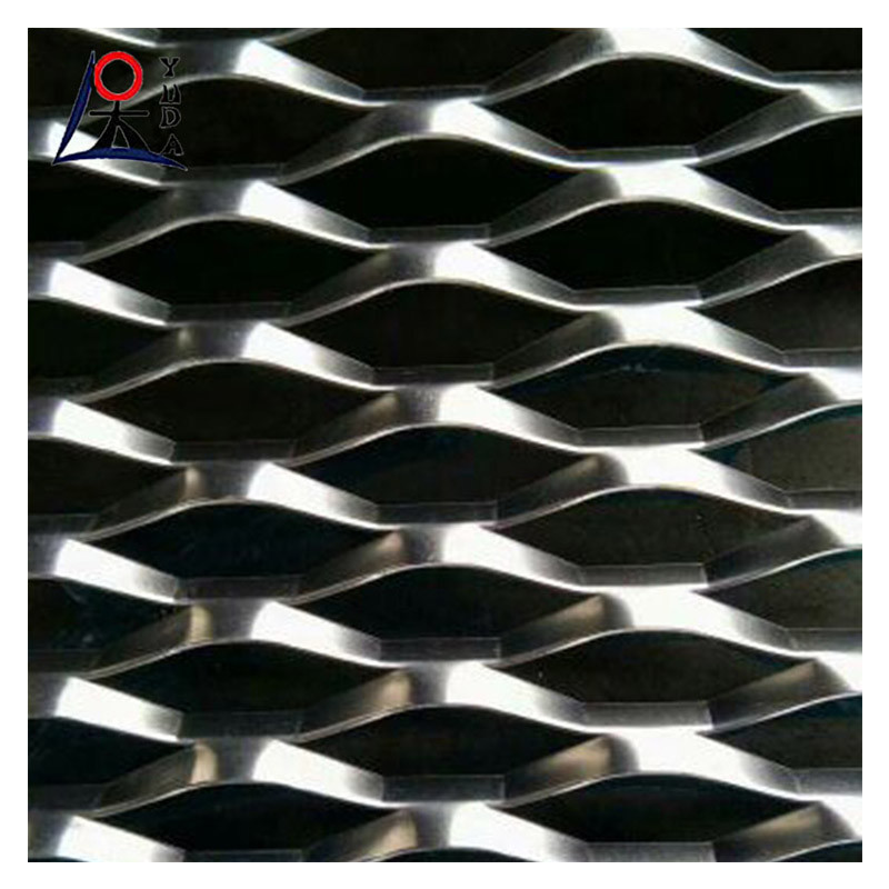 Strong Anti Slip Properties Expanded Metal Lath Galvanized Heavy Duty Expanded Metal Mesh
