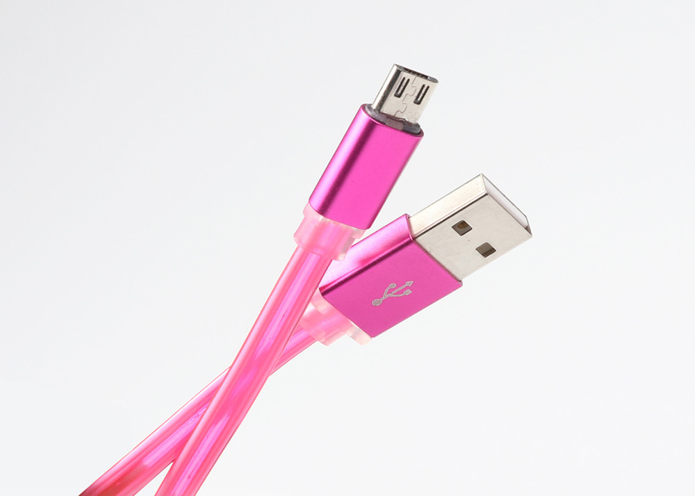 Multi Port Usb Extension Cable 1m Length 2A Pvc Micro Lightning Easy To Carry