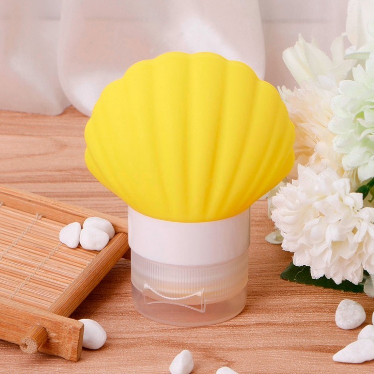Portable Squeezable Luxury Silicone Travel Containers For Shower Cosmetics