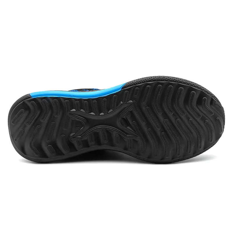 Breathable Industrial Work Shoes S1P S3 Fly Knit Running Shoes Lightweight