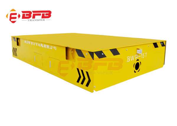 15 Tons Battery Driven Workshop Trackless Transfer Cart