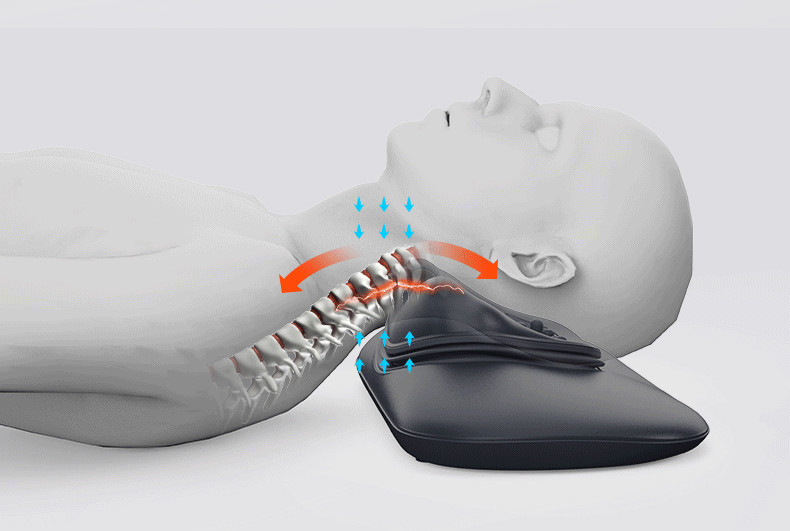 Multifunctional Air Cervical Traction Device Neck And Shoulder Massager 12V 1A