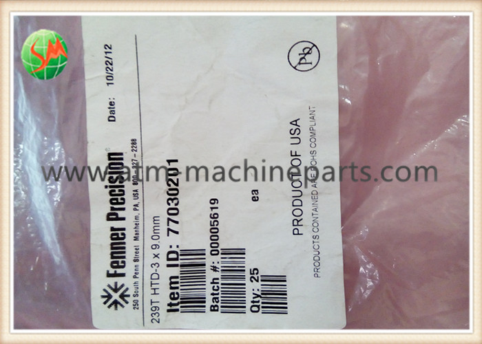 Rubber Diebold ATM Parts 2 Height Belt 49204013000B Automatic Teller Machine Channel Belt