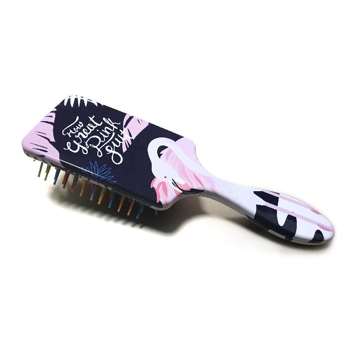 Custom Coated Sublimation Hair Brush Blank Plastic Hair Massage Comb