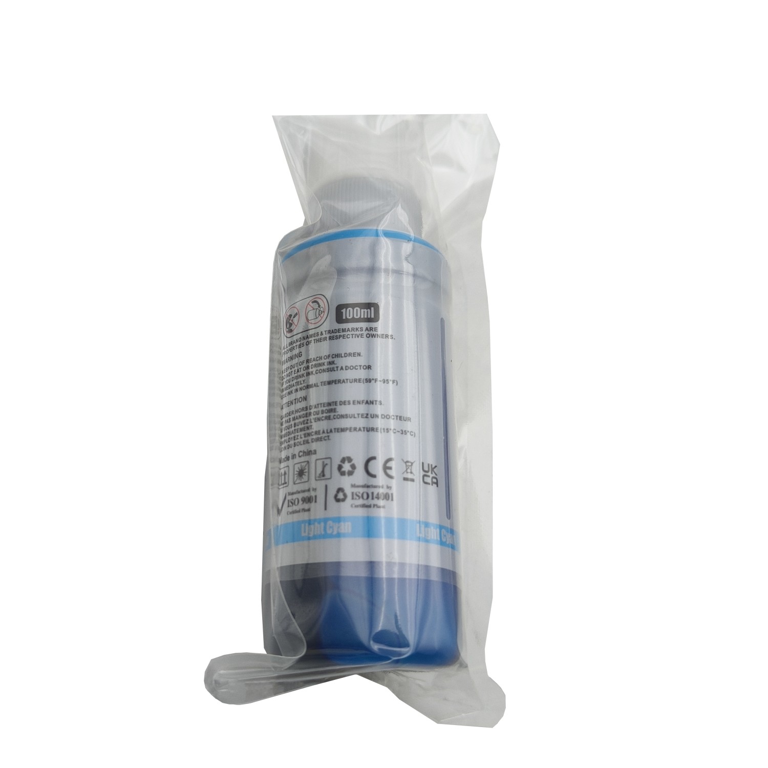 Ink Bottle For Epson L805 L800 L1800 L810 L850 Printer T673 Ink Code 70gm X CMYBkLCLM Ink Color Set
