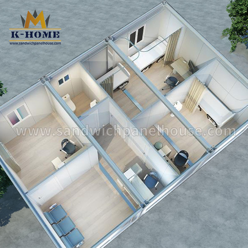 Portable Field Container Houses As Hospital And Clinics
