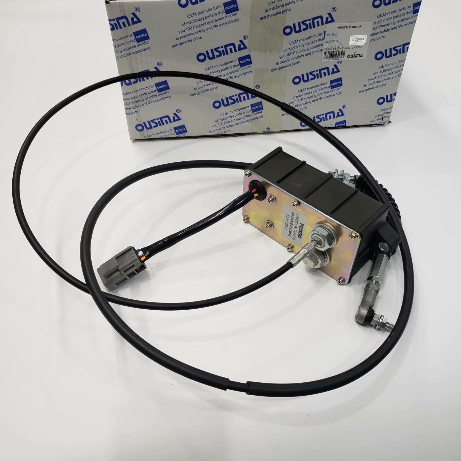 DH220-5 Excavator Throttle Motor , 2325-9014 doosan engine parts