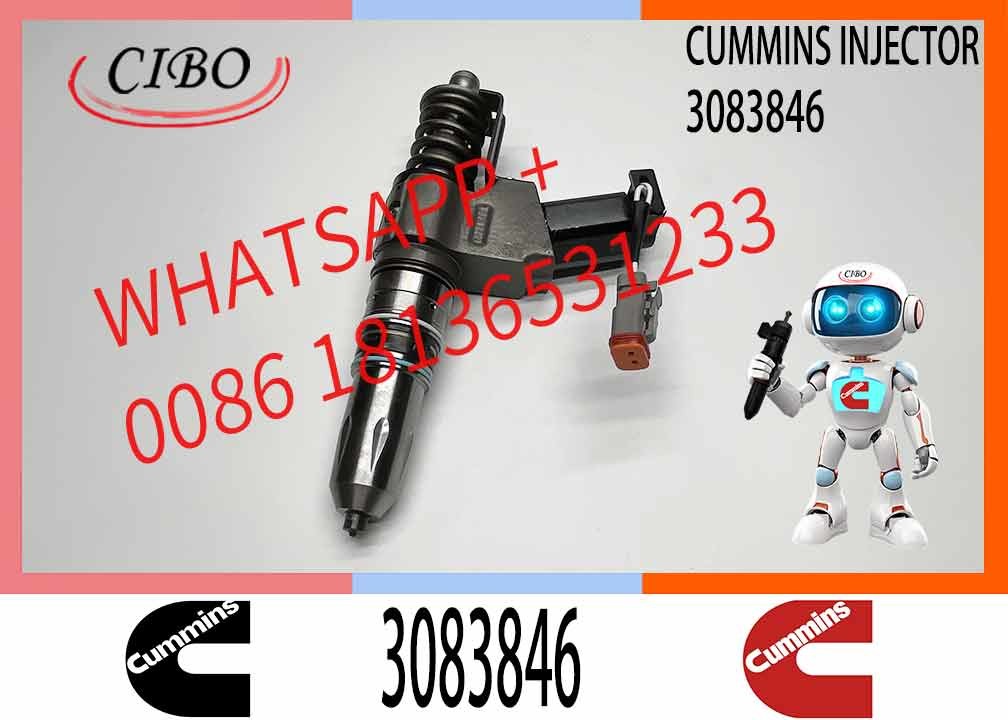 3083846 Diesel Fuel Injector N14 Common Rail Injector 3095086 3609796 3095040 3411763