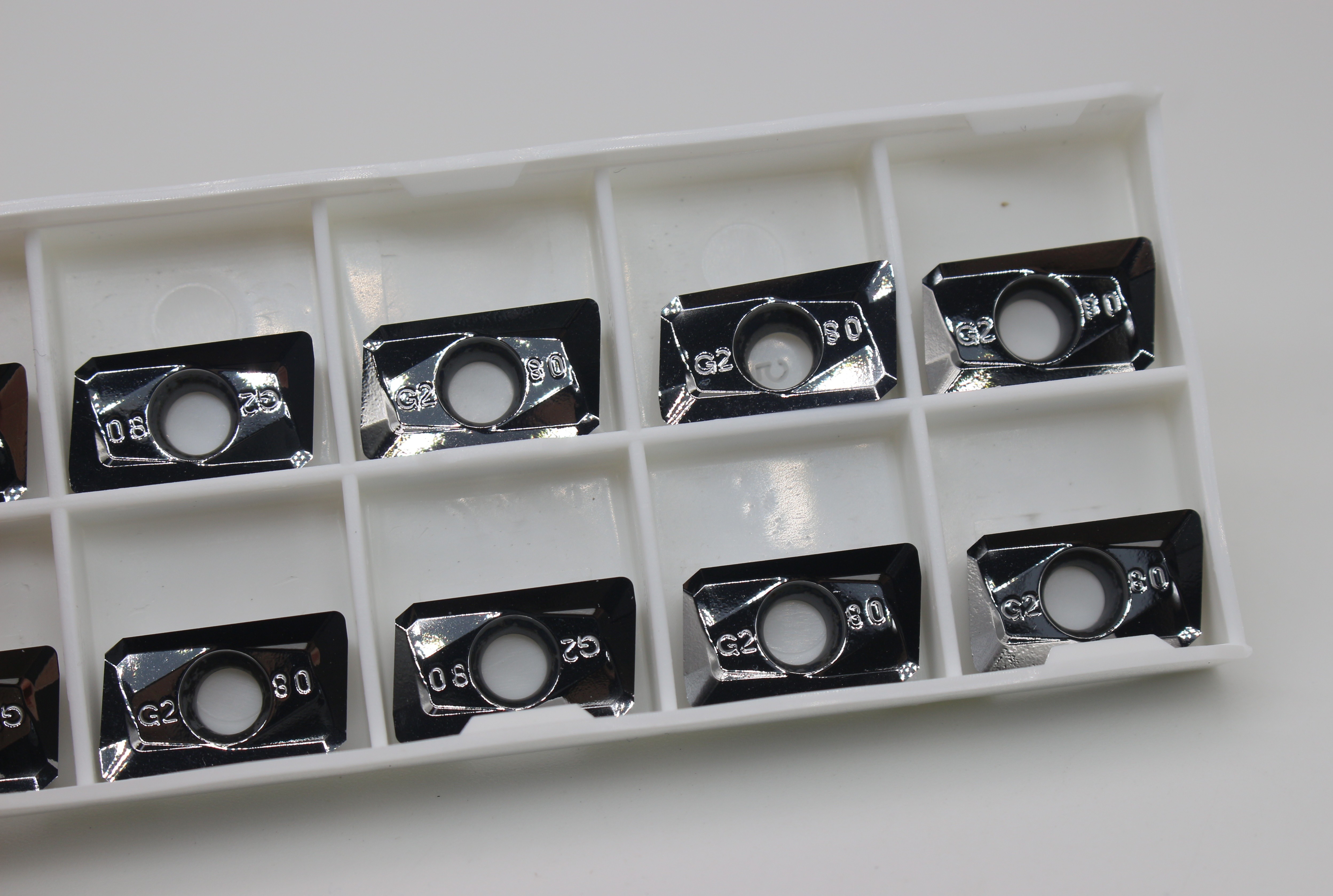 CNC Apkt1604 Carbide Inserts , Polished Insert For Aluminum