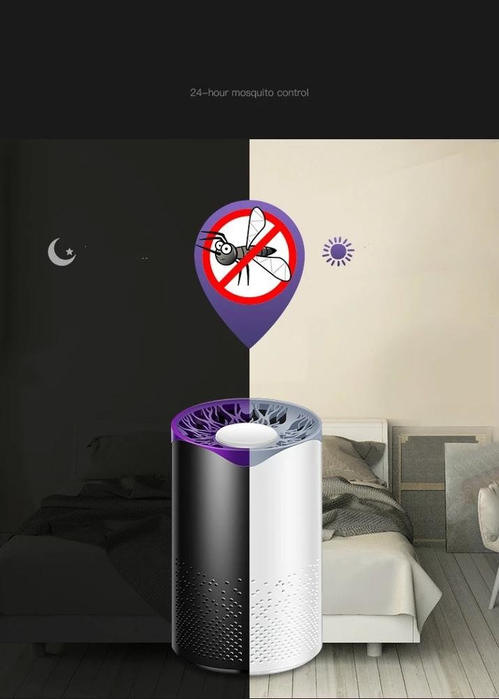 USB anti fly home 5V LED bug zapper insect trap lamp electric mosquito killer lamp indoor pest control