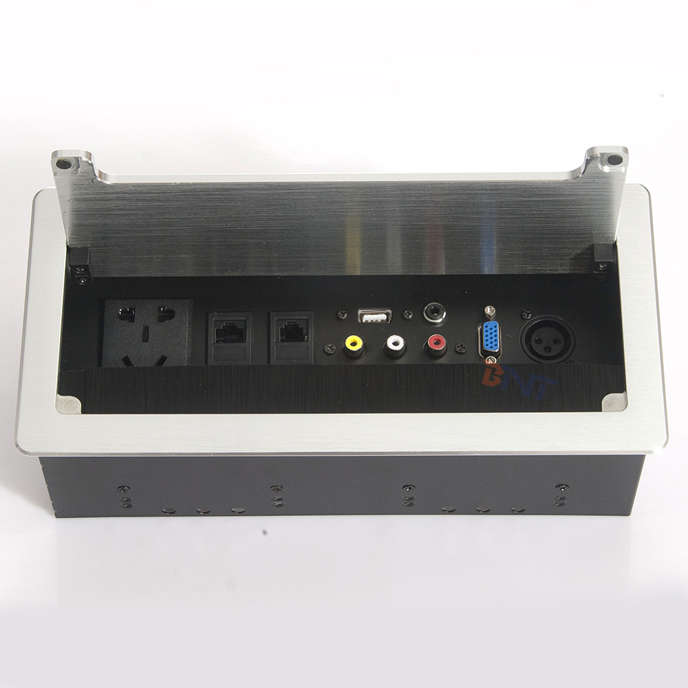 Factory Hot Sales flush mount electrical desktop power socket box