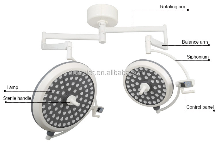 OEM Shadowless Surgical Ot Light Lamp Life Up More Than 80,000 Hours