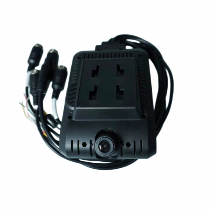 4CH CCTV AI GPS Dash Cam Mobile DVR Camera System for Bus Taxi 512G TF Card ADAS DSM 4G GPS