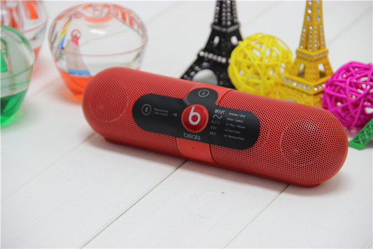 New Beats Pill 2.0 Red Portable Bluetooth Speaker with Built-in Mic Beats New Pill 2.0 from china supplier