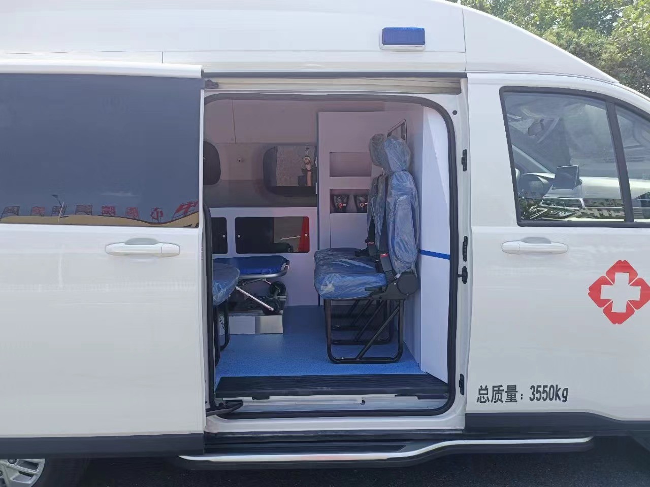 Euro 4 5 6 Ambulance Jmc Petrol Diesel Right Hand Drive Ambulance Truck