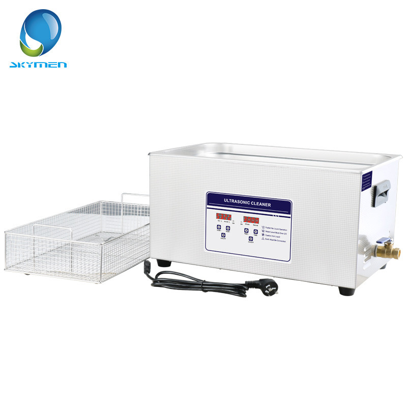 20L Ultrasonic Cleaning Equipment 480W SUS 304 Material For Moulds / Precision Parts