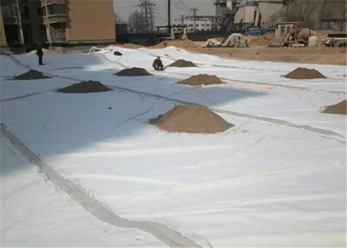 0.9mm Non Woven Geotextile Fabric Polyester Pet Filament Pp