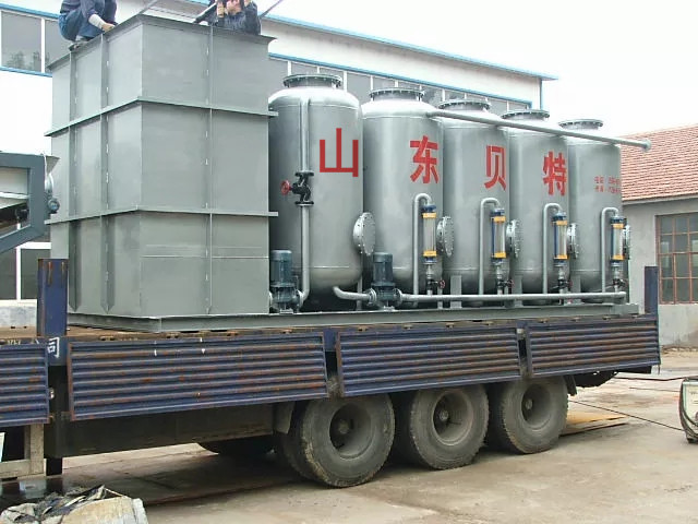 PLC Activated Carbon Water Filtration Tank For Water Purification Equipment