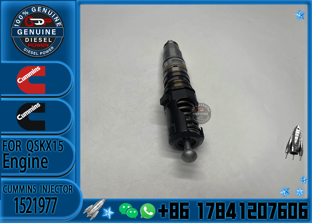 Cummins Compatible Fuel Injector for Models 1521977, 570016, 579251, 4088725, 4903455, 4902818X15