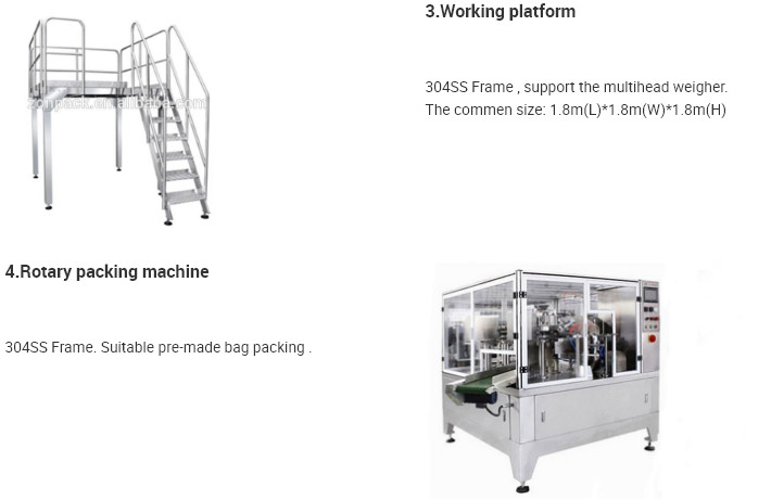 Fully Automatic Stand Up Pouch Packing Machine For Cashew Nut Candy Dried Fruit