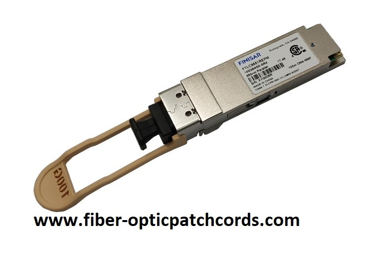 Finisar FTLC9551SEPM QSFP28 100GBASE-SR4 ONT OUT4 SFP Module 850nm 100M OM4 MMF 4x25/28G MPO12