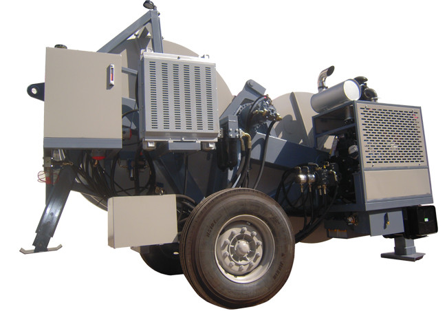 9T Transmission Line Stringing Equipment , 5km/H Correspending Tension Stringing Equipment