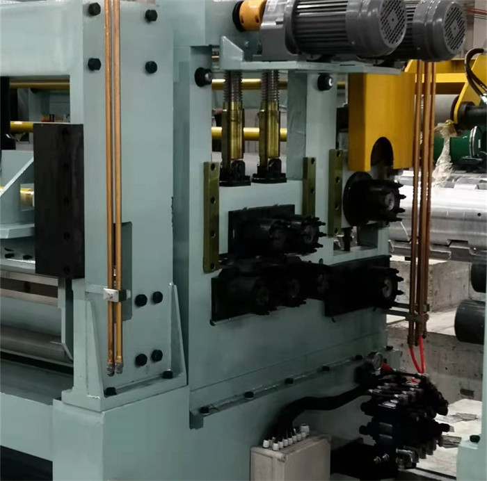Loading Unloading Floor Cradle Coil Slitting Machine Car Thin Sheet Steel Slitting Line