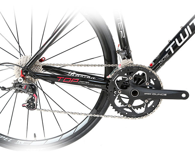 Twitter TW736 Pro Aluminium Alloy Frame Road Bike 46cm Frame With Internal Cable