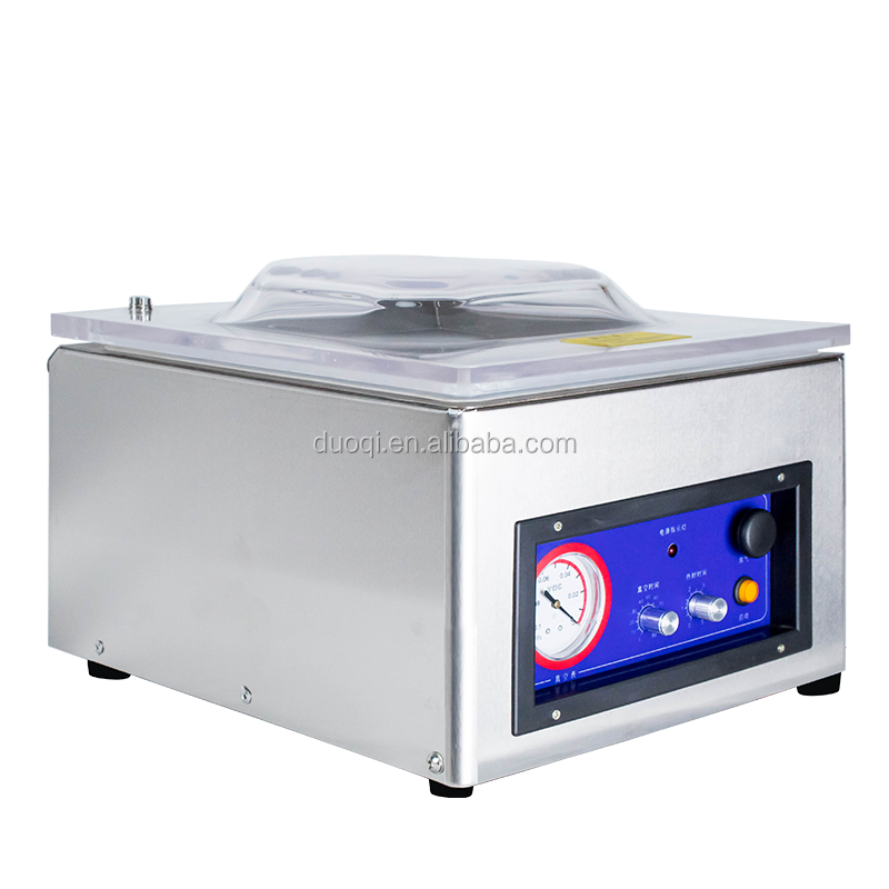 110V DUOQI DZ-260E Single Chamber Vacuum Sealer Packaging Machine with Easy Operation