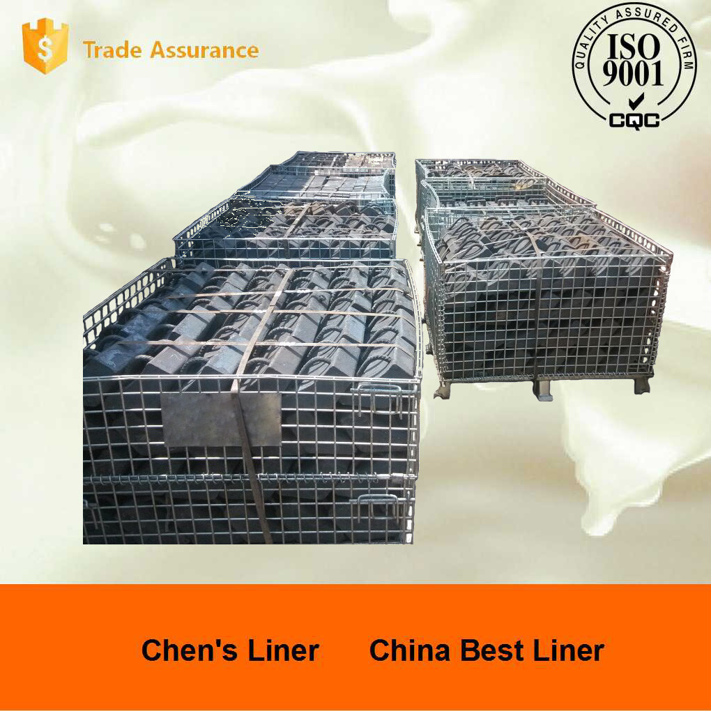 Chrome Molybdemun Alloy Steel Castings Crusher Wear Parts With Tempering Heat Treatment