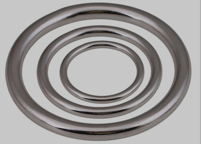 Stock M8 Welded Stainless Steel Metal Ring Mesh Round O Rings 30mm-100mm Dia ISO Standard