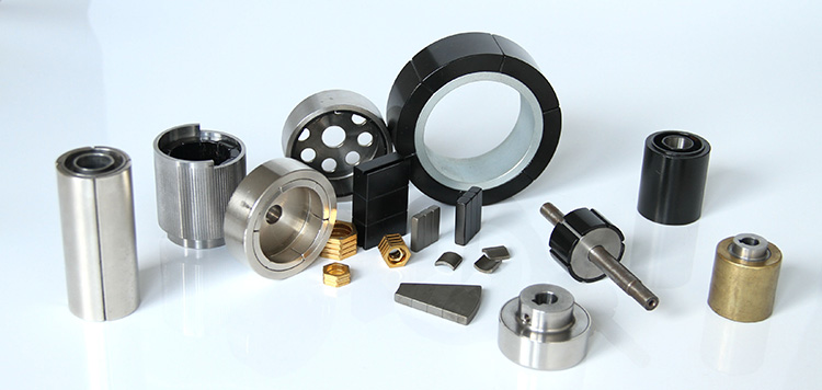 NdFeB Halbach Array Magnets , BLDC Motor Neodymium Magnetic Assembly