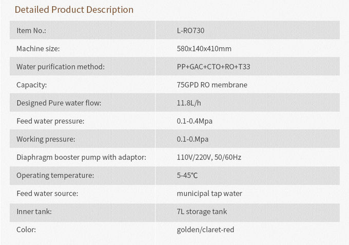 RO System Hot And Cold Water Purifier Machine For Direct Drinking Humanity Design