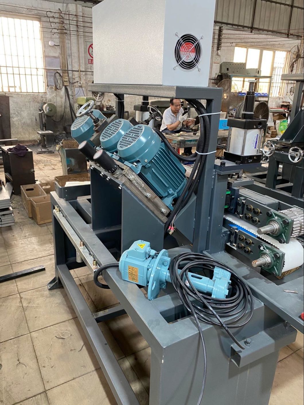 Foshan Star CNC Craft Glass Edging Device Furniture Cupboard Door Glass Chamfering Machine